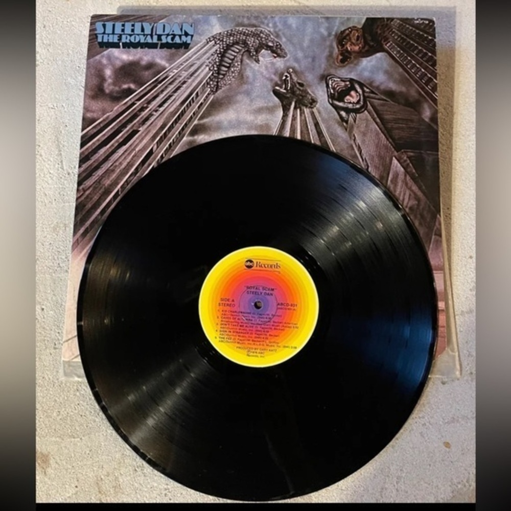 Vintage Vinyl Steely Dan Record Album